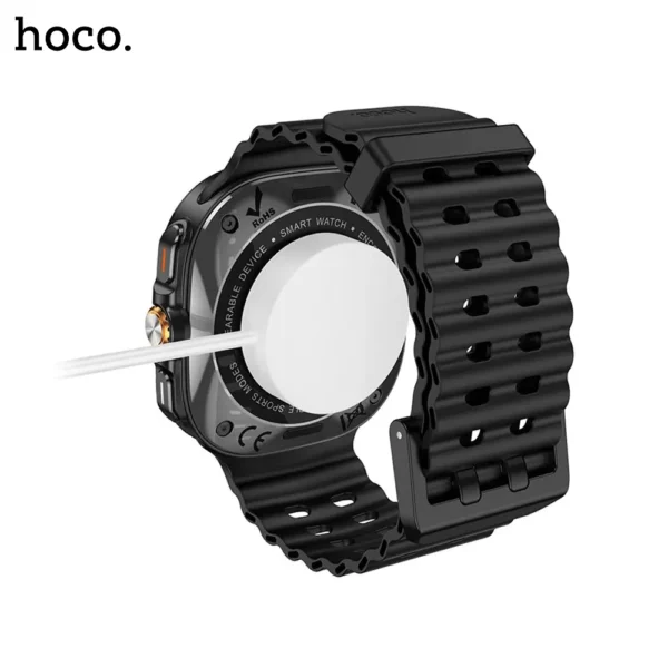 6D HOCO Y29 Smart Sports Watch Charging Cable White 1