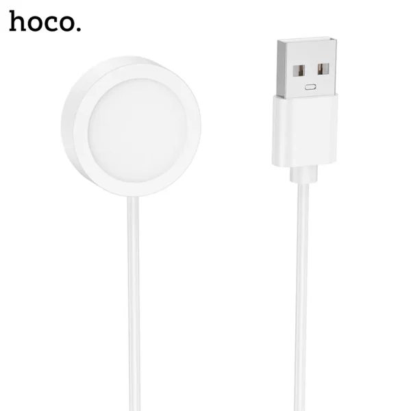 7B HOCO Y30 Smart Sports Watch Charging Cable White