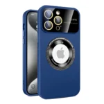 8B Window Exposure Phone Case for iPhone 15 Pro Blue