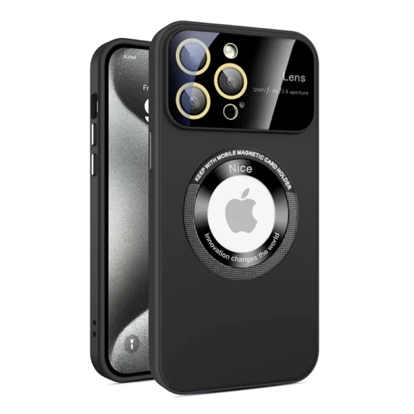 8C Window Exposure Phone Case for iPhone 15 Pro Black