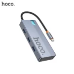 9B HOCO HB50 Wow 5in1 Multi Function Converter USB C to HDTV+PD+USBA 3.0 3