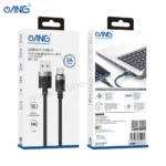 ANG BC23 - USB To Type C Braided Fast Charging Cable - 1 Meter-1