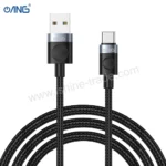 ANG BC23 - USB To Type C Braided Fast Charging Cable - 1 Meter-3