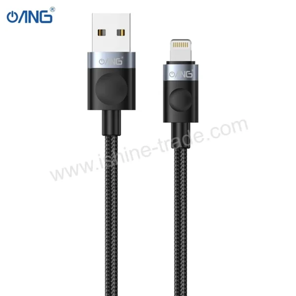 ANG BC23 - USB To Lightning Braided Fast Charging Data Cable - 1 Meter-3