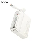 1C Hoco Q38 Excellent PD20W Power Bank With Two Way Cable 10000mAh