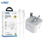 22A ANG TC76A ADAPTOR SINGLE USB C PORT 35W WITH C TO C CABLE PREMIUM PACKING Barcode 5056797647701