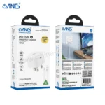 22C ANG TC76A ADAPTOR SINGLE USB C PORT 35W WITH C TO C CABLE PREMIUM PACKING Barcode 5056797647701