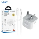 23A ANG TC76A ADAPTOR SINGLE USB C PORT 35W WITH Lightning TO Type-C CABLE PREMIUM PACKING Barcode 5056797647695