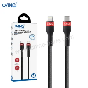 2A ANG BC 04 Type-C To Lightning Cable 1M
