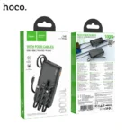 2A HOCO J146 Night Tide Power Bank With 4 Cables 10000mAh