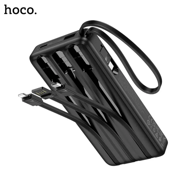 2E HOCO J146 Night Tide Power Bank With 4 Cables 10000mAh