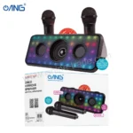 34A ANG SPK 05 Light up Disco Speaker With Dual Mic