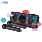 34C ANG SPK 05 Light up Disco Speaker With Dual Mic