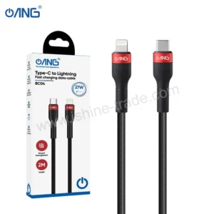 3A ANG BC 04 Type-C To Lightning Cable 2M