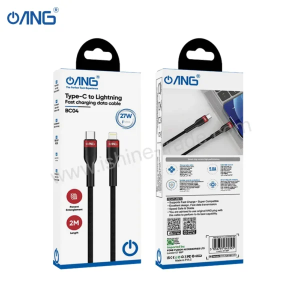 3E ANG BC 04 Type-C To Lightning Cable 2M