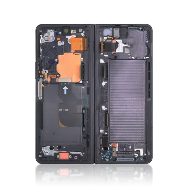 5B Pull Out A Grade Replacement LCD Screen For Samsung Galaxy Z Fold 4 F936B With Frame Black