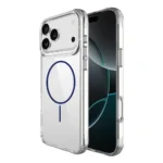 10B Clear TPU Magsafe Case For iPhone 17 Pro Max Blue