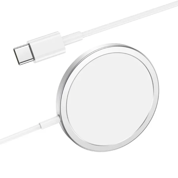 12B Type C Wireless Charger 15W White