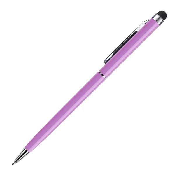 13D 2 in 1 Stylus Pen For Touch Screen Purple