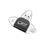 15A 2 in1 Card Reader Type C Lightning