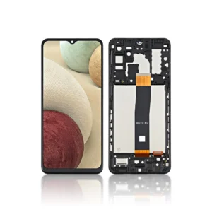 15A Premium A+ LCD Screen For Samsung Galaxy A12 A125 A127 M12 M127 A32 5G A326B Black With Frame