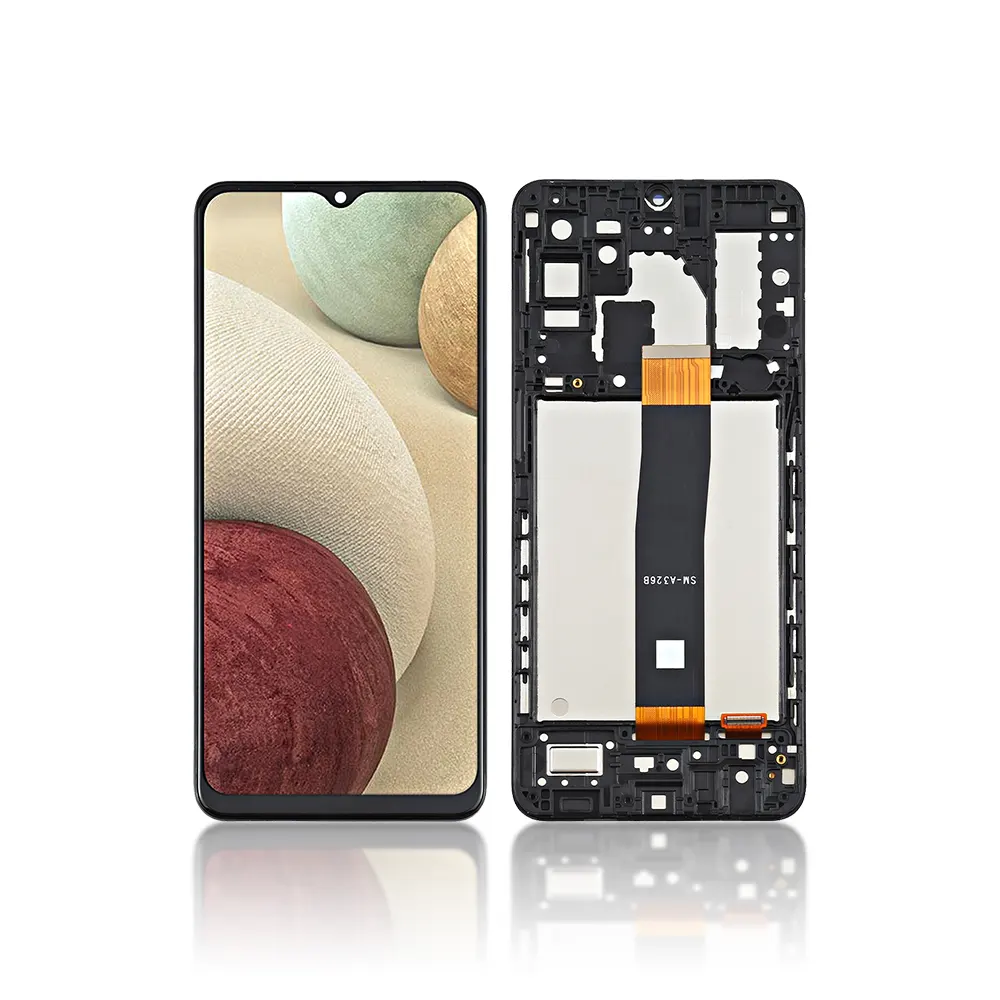15A Premium A+ LCD Screen For Samsung Galaxy A12 A125 A127 M12 M127 A32 5G A326B Black With Frame 15A Premium A+ LCD Screen For Samsung Galaxy A12 A125 A127 M12 M127 A32 5G A326B Black With Frame