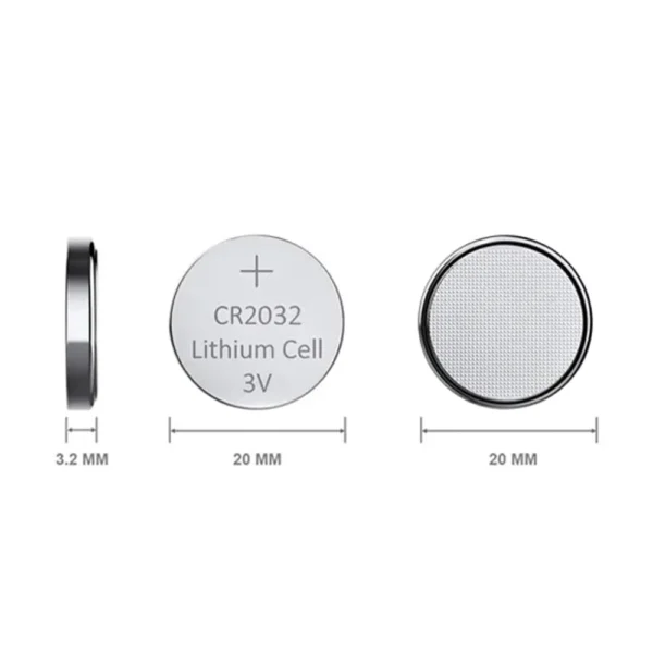 2B Renata CR2032 Lithium Cell Battery 3V