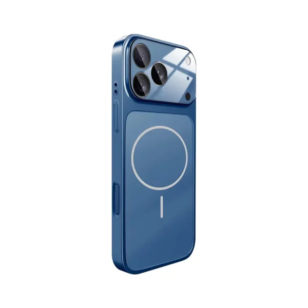 2C AG Glass Magsafe Case For iPhone 17 Pro Blue
