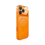 2D AG Glass Magsafe Case For iPhone 17 Pro Orange