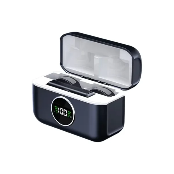 Q81 Wireless Lavalier Microphone with Charging Case and USB C Receiver