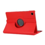 6B 360 Rotating Leather Case For Samsung Galaxy Tab A11 Plus Red