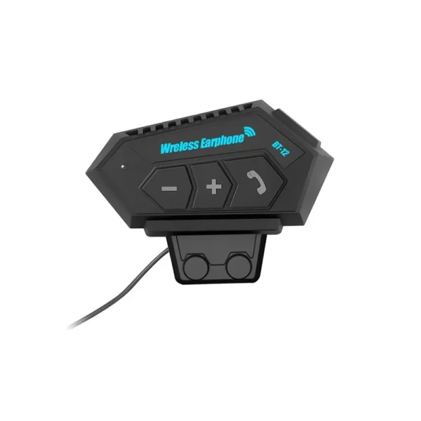 75B BT12 Motorcycle Helmet Bluetooth Wireless Headphone
