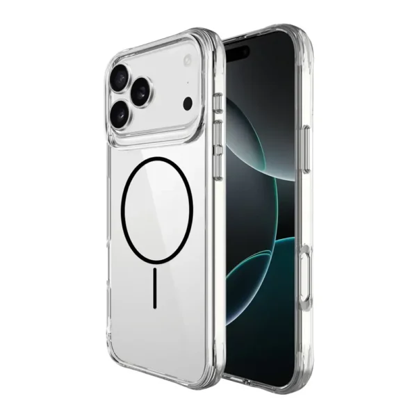 9C Clear TPU Magsafe Case For iPhone 17 Pro Black