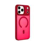 12D Diamond Pattern Magsafe Case Red
