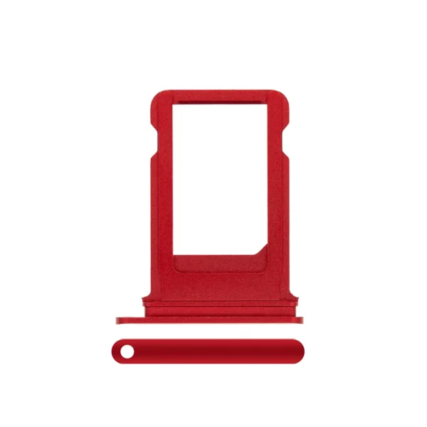 17D Replacement Sim Tray For iPhone 8 Plus Red