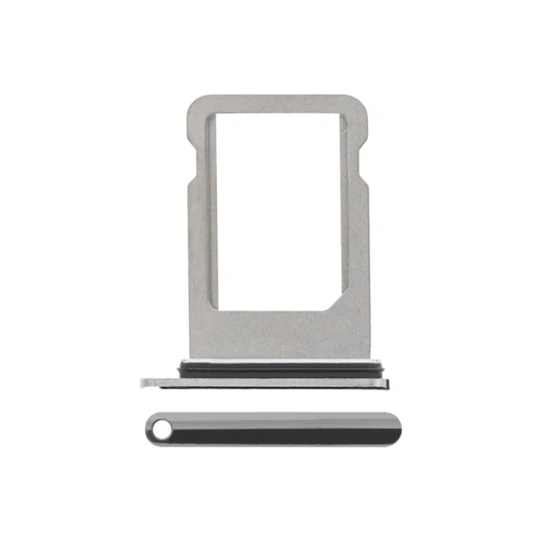 19D Replacement Sim Tray For iPhone XS Silver