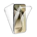 360 Front And Back Clear Gel TPU Case For Samsung S25 FE (S731B)