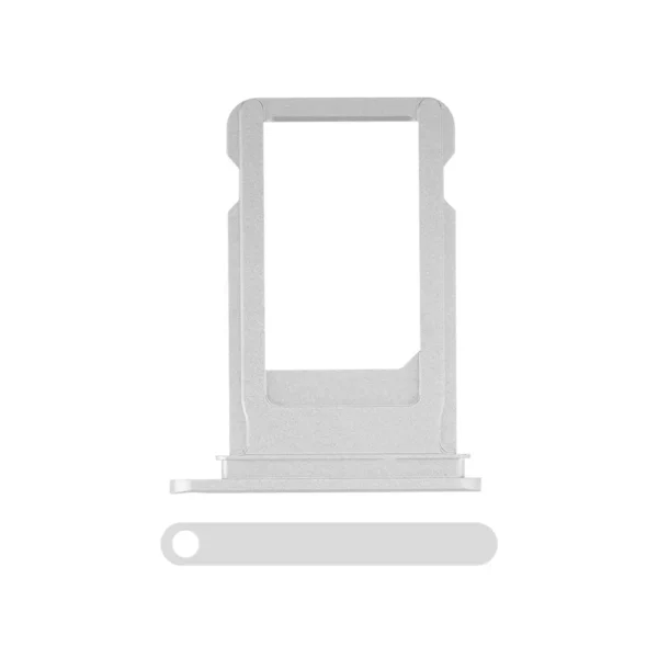 21D Replacement Sim Tray For iPhone 7 Plus Silver