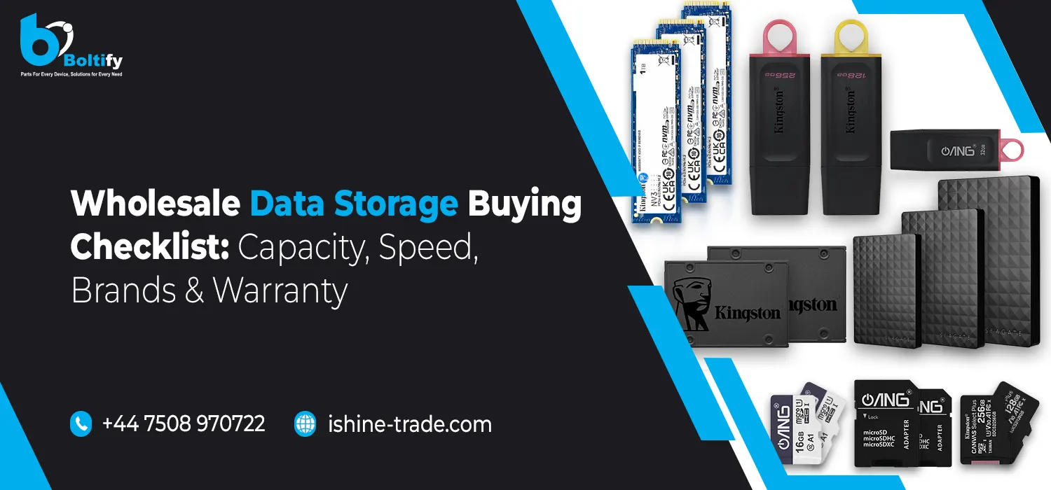 Wholesale Data Storage Buying Checklist: Capacity, Speed, Brands & Warranty
