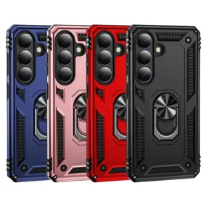 Slim Shockproof Ring Armor Stand Phone Case for Samsung Galaxy S26 Plus