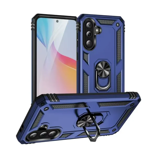 Slim Shockproof Ring Armor Stand Phone Case for Samsung Galaxy A37 - 2