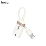 HOCO UA41 Crystal 100Mbps USB-A to RJ45 Ethernet Adapter - 1