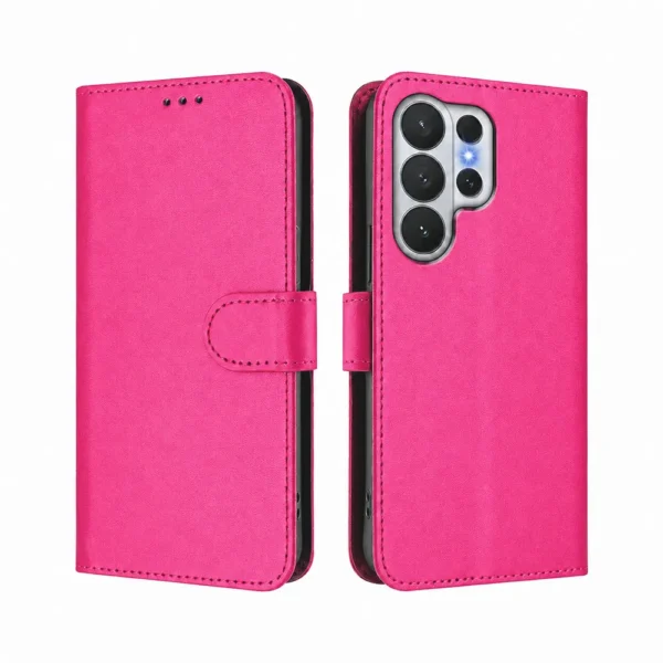 Leather Flip Wallet Book Case For Samsung S26 Ultra-1