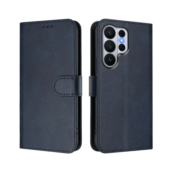 Leather Flip Wallet Book Case For Samsung S26 Ultra - 1