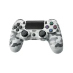 HS-PS4263F PS4 PC Bluetooth Controller Transparent White 5