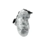HS-PS4263F PS4 PC Bluetooth Controller Transparent White 3
