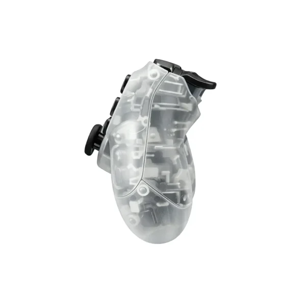 HS-PS4263F PS4 PC Bluetooth Controller Transparent White 3