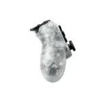 HS-PS4263F PS4 PC Bluetooth Controller Transparent White 2
