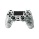 HS-PS4263F PS4 PC Bluetooth Controller Transparent White