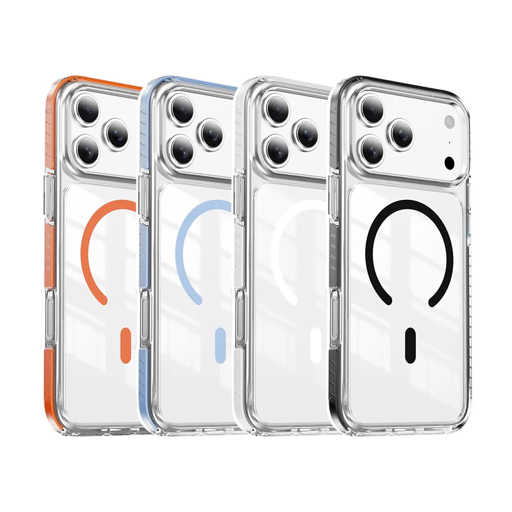 2A Crystal Shield Magsafe Case For iPhone Main Crystal Shield Magsafe Case for iPhone 17 Pro Max